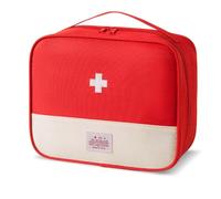 Disnace Travel Medicine Bag, Portable Mini First Aid Kit, Empty First Aid kit, Medical Kits Empty Bag, Travel Mini First Aid Pouch, Medicine Storage Bag for Camping & Home First Aid Kits