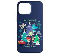Disney 100 and Pixar Christmas Happy Holidays from Us to You Case for iPhone 16 Pro Max