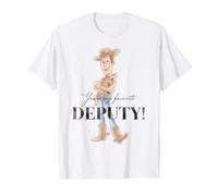 Disney 100 and Pixar's Toy Story Woody My Favorite Deputy T-Shirt