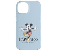 Disney 100 Anniversary Mickey Mouse D100 Quote Happiness Case for iPhone 14