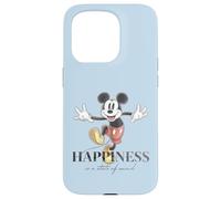 Disney 100 Anniversary Mickey Mouse D100 Quote Happiness Case for iPhone 15 Pro