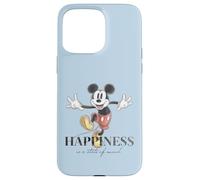 Disney 100 Anniversary Mickey Mouse D100 Quote Happiness Case for iPhone 15 Pro Max