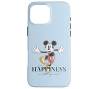 Disney 100 Anniversary Mickey Mouse D100 Quote Happiness Case for iPhone 16 Pro Max