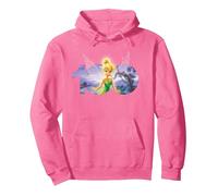 Disney 100 Anniversary Peter Pan Tinker Bell D100 Pullover Hoodie, Adult Unisex, Bright Pink, XX-Large