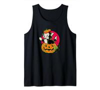 Disney 100 Figaro Jack-o’-Lantern Classic Halloween D100 Tank Top