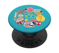 Disney 100 Mickey and Pals Happy Faces Stickers D100 PopSockets Adhesive PopGrip