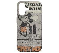 Disney 100 Mickey Mouse Steamboat Willie Sound Cartoon D100 Case for iPhone 17