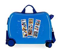 Disney 100 Once Upon a Story Kids Suitcase, Blue, One Size, Children's Suitcase