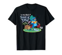 Disney 100 Stitch in Costume Gus from Cinderella Snack Time T-Shirt