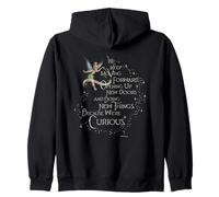 Disney 100 Walt Disney Quote Tinker Bell We're Curious D100 Zip Hoodie