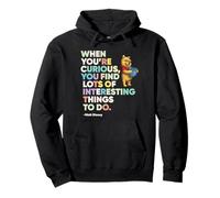 Disney 100 Walt Disney Quote Winnie the Pooh Curious D100 Pullover Hoodie
