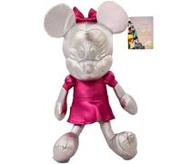 Disney 100 Years of Wonder Platinum Collection Soft Plush Toys, 30cm Super Soft Gift Quality - Minnie Mouse