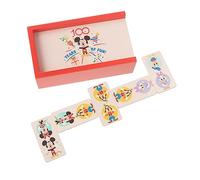 Disney 100th Anniversary Wooden Dominoes Set for Kids, Educational Toys for 3 Year Olds, Childrens Dominoes Games, Wooden Toddler Toys for Boy Girl - Official Licensed Disney Gifts by Orange Tree Toys