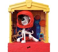 Disney 101 Dalmatian Street, Stackable Dog House (5-In) with Dylan Character Figure (3-In) and Space Helmet Accessory