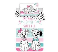 Disney 101 Dalmatians Baby Duvet Cover 100% Cotton Bedding Set 100 x 135 cm Pillowcase 40 x 60 cm
