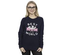 Disney 101 Dalmatians Best Mum In The World Sweatshirt In Navy Navy
