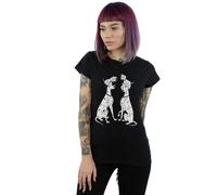 Disney 101 Dalmatians Family Cotton T-Shirt In Black Black M
