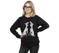 Disney 101 Dalmatians Family Sweatshirt In Black Black S