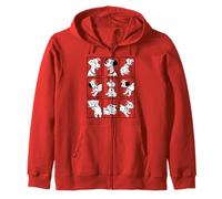 Disney 101 Dalmatians Group Shot Box Up Zip Hoodie