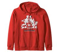 Disney 101 Dalmatians Group Shot Logo Zip Hoodie