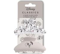Disney 101 Dalmatians Large Hair Clips | Set of 2 Classic Design Claws Ideal for Holding Long or Full Hair on Girls