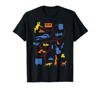 Disney 101 Dalmatians Pongo Perdita & Puppies Vintage Retro T-Shirt