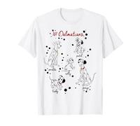 Disney 101 Dalmatians Puppy Names T-Shirt