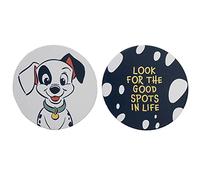 Disney 101 Dalmatians Set of 2 Ceramic Coasters - 101 Dalmatian Gifts - Place Mats and Coasters