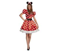 Minnie Mouse Ladies Disney Licensed Fancy Dress Costume Fairytale Book Day Kids