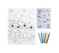 Disney 15 Pcs Colouring Set With , Crayons And | Acotis