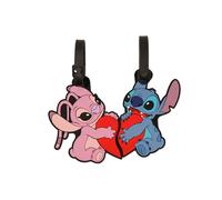 Disney 2 Pcs Angel & Stitch Love Heart Luggage | Acotis