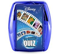Top Trumps Disney Classic Quiz Game, 500 questions to test your knowledge and memory on Frozen, Bambi, Encanto and Ralph breaks the Internet, educational gift for ages 6 plus