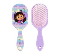 Disney 22cm Flat Hair Brush Gift Boxed (Gabby's Dollhouse, Lilac)