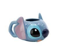 Disney 3D Ceramic Mug 375ml Stitch with Gift Box, Blue / Pink