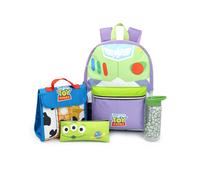 Disney 4 Piece Backpack Set | Unisex Kids Green | Official Merch