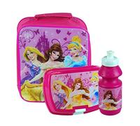 Disney 4105V-6163 Bag/Sandwich Box and Bottle Princess Lunch Set (3-Piece)