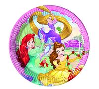 Disney 46880 Princess Party Decoration Plates Paper, 23 cm/Large
