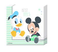 Disney 47660 Infant Mickey Party Tableware Napkins Paper Two-Ply