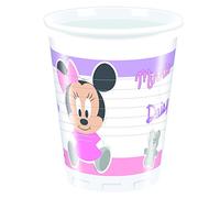 Disney 47685 Infant Minnie Party Decoration Cups Plastic, 200 ml