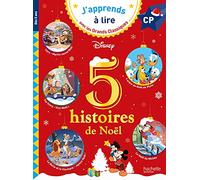 Disney - 5 histoires de Noël CP niveaux 1, 2, 3: CP Niveau 1, 2