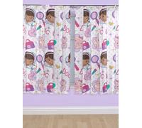 Disney 54-inch Doc McStuffin Hugs Curtains, Multi-Colour
