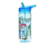 Disney 580ml Kids Water Bottle with Flip Lid - Leakproof, BPA-Free, Licensed Design, Durable Reusable Drinking Bottle for School & Travel (Toy Story)