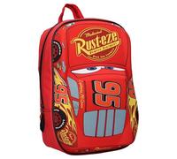 Disney 760-8462 "Piston Cup Champion Cars Lightning McQueen 3D Effect Backpack, 31 cm