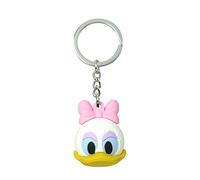 Disney 85786 Daisy Duck Deluxe Icon Ball Key Ring, Multicolor