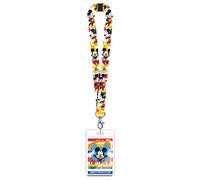 Disney 85926 Mickey Mouse The One and Only Lanyard Novelty and Amusement Toys, Multi-Colored, 3"