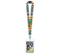 Disney 85927 Mickey & Gang Lanyard Novelty and Amusement Toys, Blue, 3"