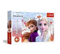 Disney Jigsaw Puzzle Anna and Elsa – Frozen 2 – 60 pcs – Coloured – Trefl 916 17333 EA