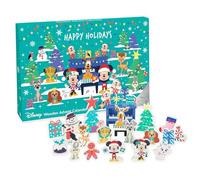 Disney Advent Calendar 2023 Kids - Wooden Childrens Calendars for 1 Year Old Baby, Toddler, Boys, Girls - Mickey & Animals Figures Playset, Christmas Countdown Gifts - Disney Toys by Orange Tree Toys
