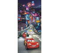 Disney AG Design 1 Part Non-Woven Kids Cars Giant Wall Poster, FTDNV 5427, Multi-Colour, 90 x 202 cm