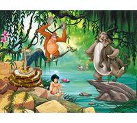 Disney AG Design - Photo Wall Mural - Non woven - Kids The Jungle Book - Giant Wall Poster 4 Parts - FTDNXXL 5045, Multi-Colour, 360 x 270 cm/142 x 106-Inch